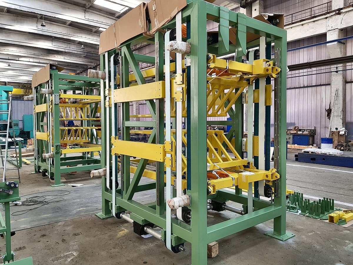 Painted frames ready for assembly