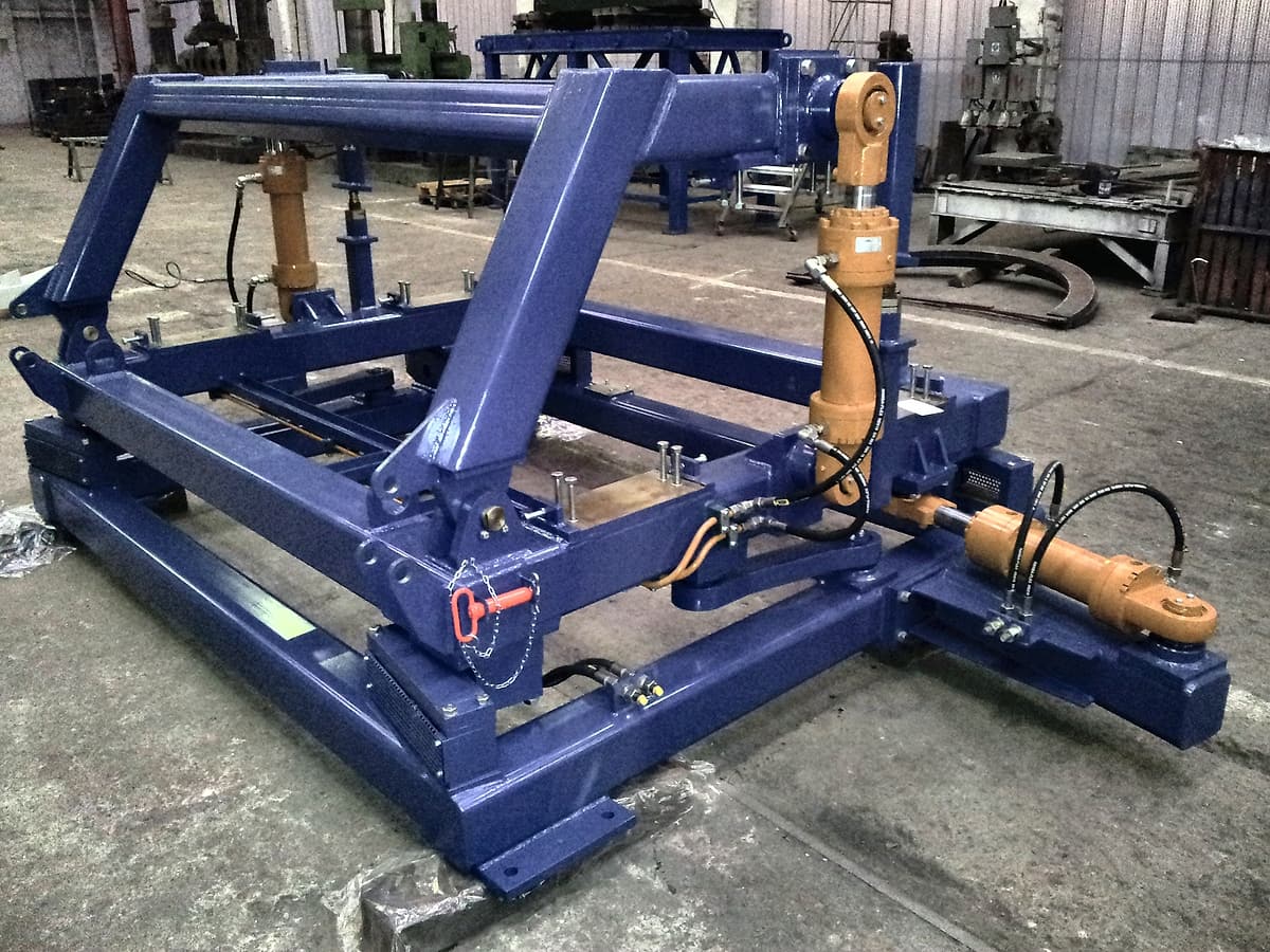 Hydraulic handling frames